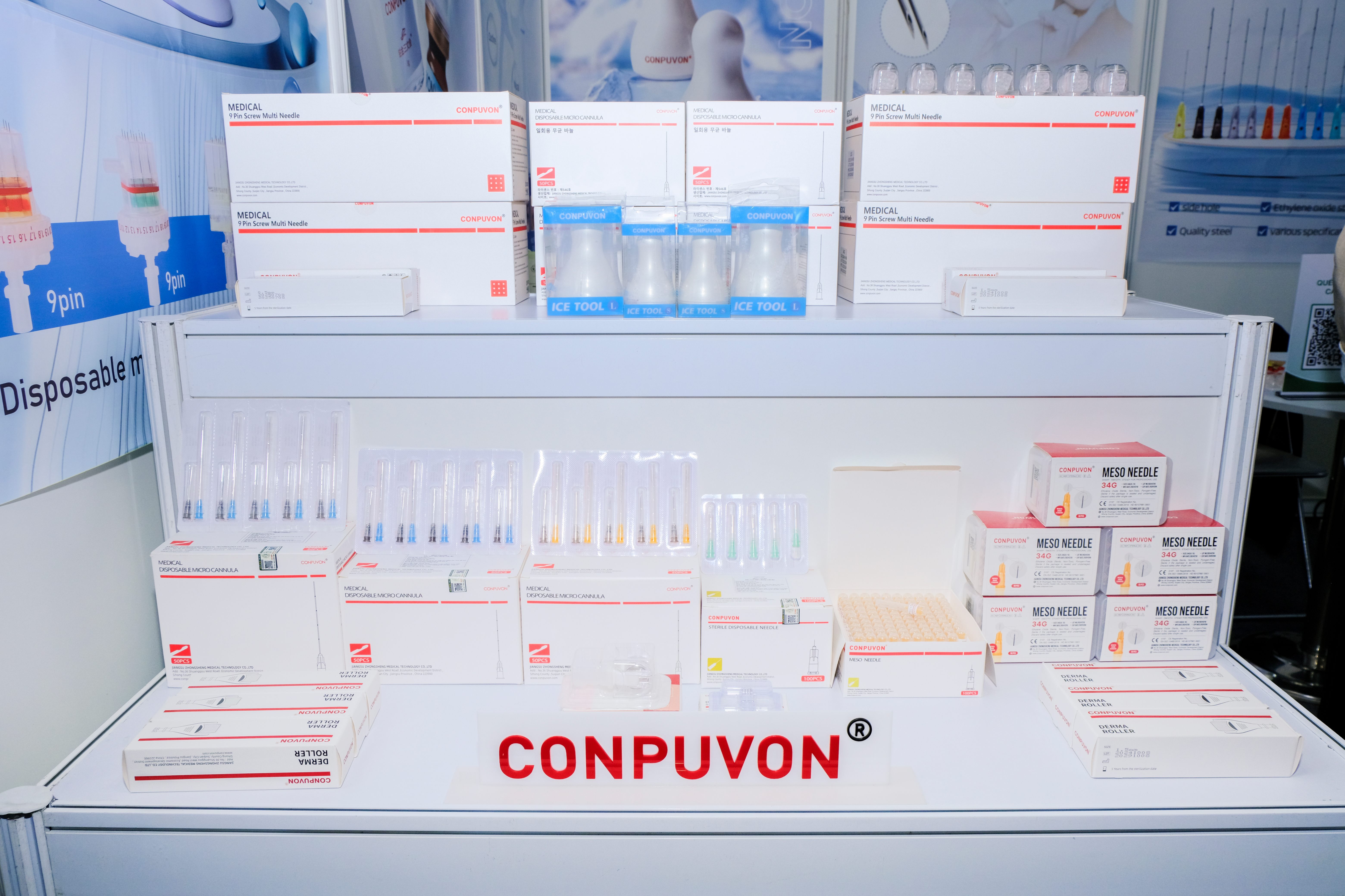 CONPUVON in Vietnam Cosmobeaute Vietbeauty Beautycare expo exhibition